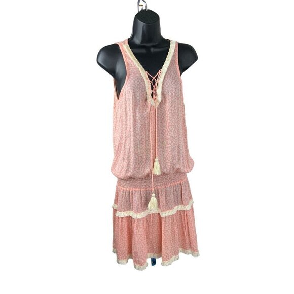 Coolchange dress weightless size M  pink white  sleeveless - Picture 3 of 10